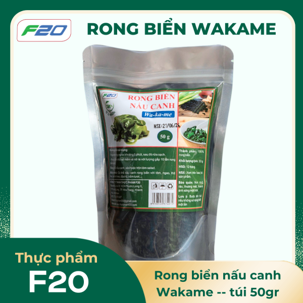 rong bien nau canh han quoc Wakame 50g