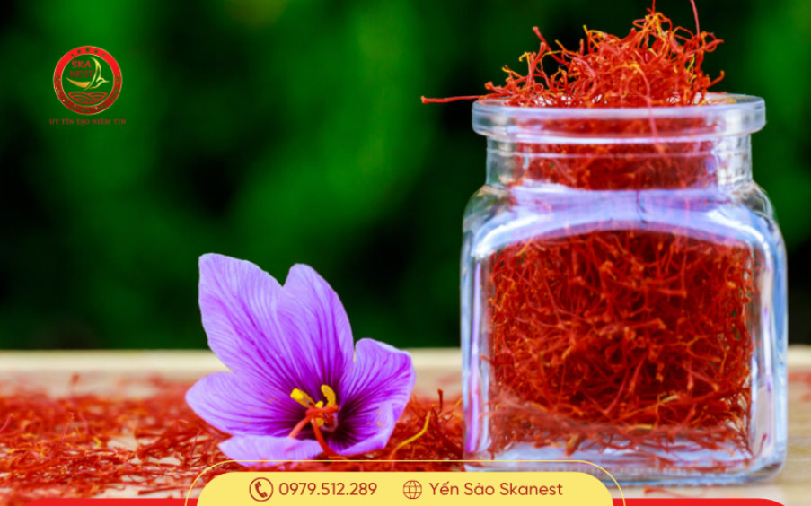 Công dụng tuyệt vời của saffron đối với sức khỏe, sắc đẹp
